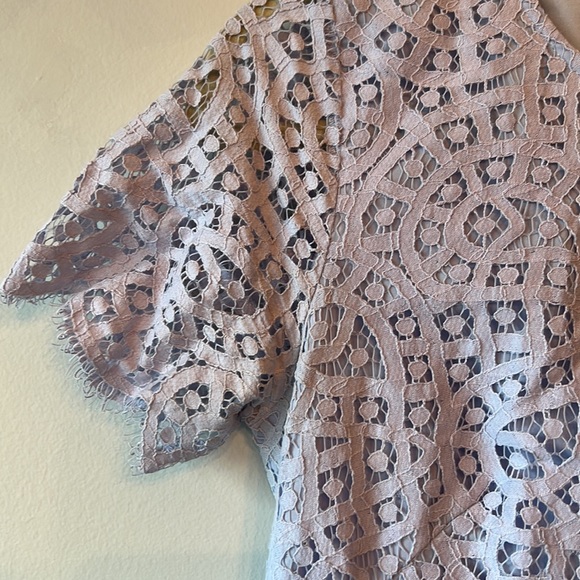 Ann Taylor Lilac Lace Shift Dress - Picture 3 of 3